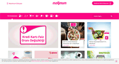 Desktop Screenshot of maximum.com.tr