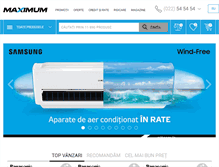 Tablet Screenshot of maximum.md